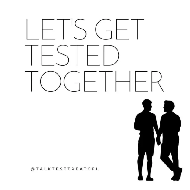 Normalize getting tested with your partner.
Why do it alone, when you can do it together? Get tested today. Know your status!

Click the link in our bio to find a testing location near you.

#freehivtesting #hivtesting #hiv #hivawareness
#hivprevention #hivstigma #hivaids #hivtest #testforhiv #centralflorida #orlandoflorida #uequalsu #sexpositivity
#StopHIV #gettested #gettestedtoday #hivpositive
#nostigma #Orlando #togetherwecan
#togetherwecanmakeadifference #hivprevention
#sexualhealth #stophivtogether #sexpositiveculture